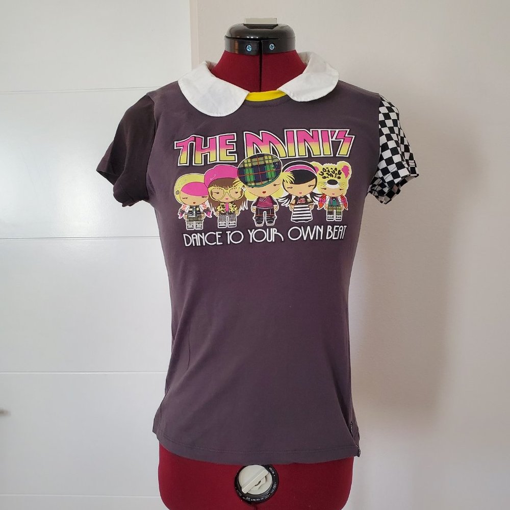 Harajuku Mini for Target collared t-shirt, kids 14/16, adult S